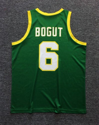 Andrew Bogut Australian Boomers Basketball Jersey Green